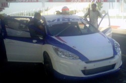 En Alta Gracia, Julián Flamarique probó su Peugeot 308