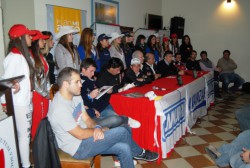 Conferencia de Prensa, Club San Jorge 2013