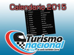 Calendario 2015 de Turismo Nacional