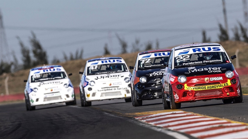 Copa Abarth Argentina, en acción