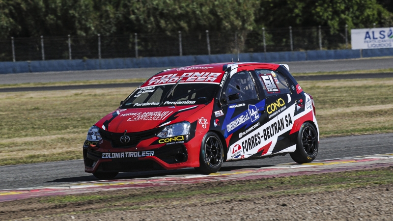 Alex Conci alcanzó su primera pole position