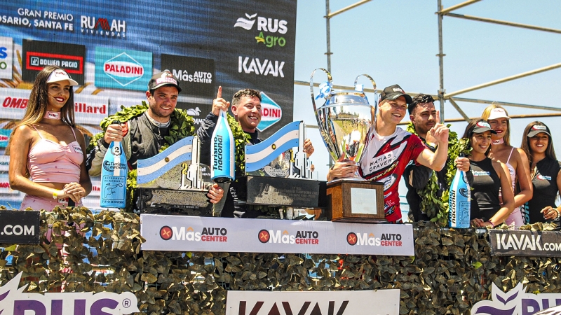 Renzo Blotta gana su primera carrera