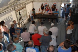 Emotiva despedida a los pilotos Suriani, Canela y Heguy