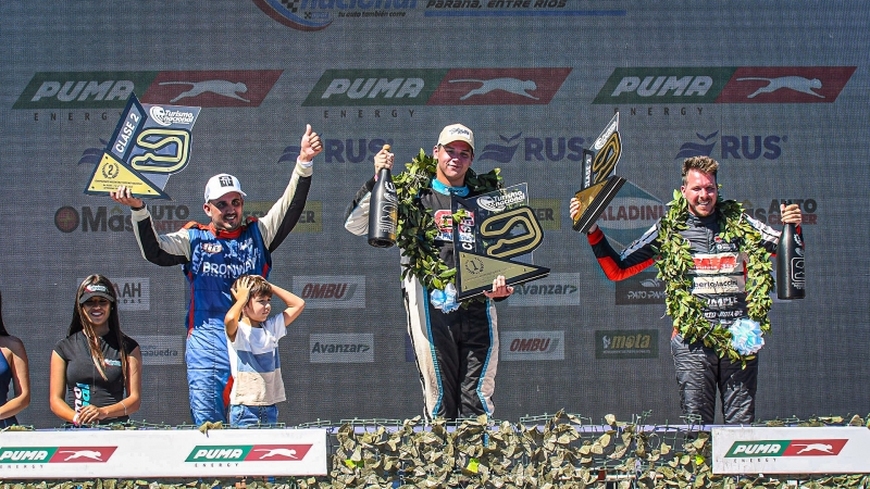 Thiago Martinez ya es ganador en el Turismo Nacional