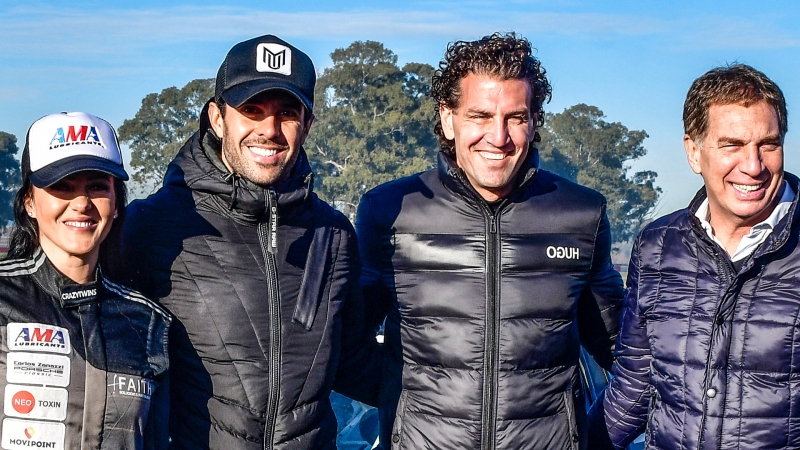 Presentación en el Autódromo Oscar y Juan Gálvez