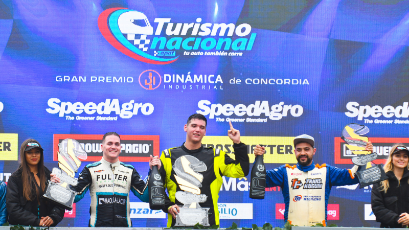 Thiago Martìnez vence por tercera vez en Clase 2