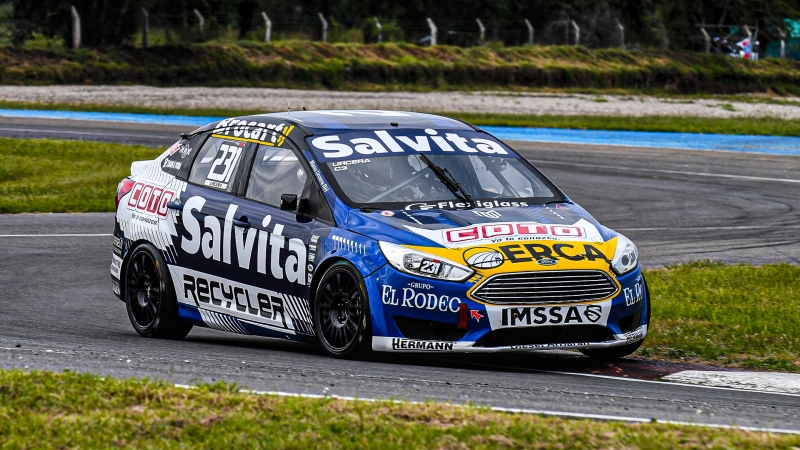 José Manuel Urcera probó en el Autódromo Cabalén