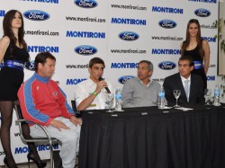 Chapur presentó su auto