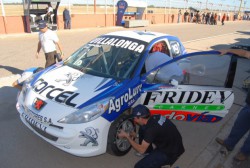 Adrián Percaz giró en Pigüé