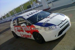 Puesta en pista del Citroën de Viel Bugliotti