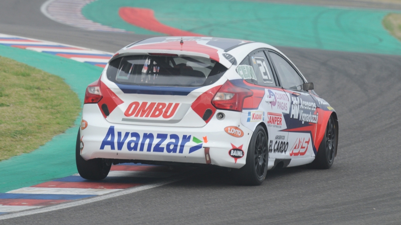 Leandro Carducci, en el final de la tanda
