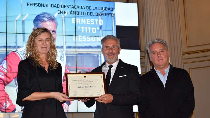 Ernesto Bessone, Personalidad Destacada del Deporte