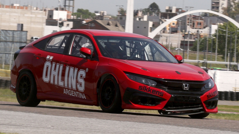 Pruebas de Chetta Racing en San Nicolás